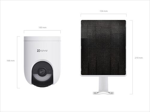 Ezviz HB8 Lite 4K Wi-Fi -valvontakamera aurinkopaneelilla