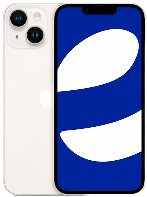 Kunnostettu Apple iPhone 14 128 Gt 5G Tähtivalkea