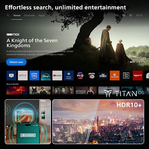 Philips 50 tuumainen PUS8001 Ambilight LED TV