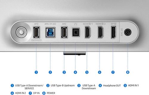 Samsung Odyssey G8 G81SF 27 tuumainen 4K OLED näyttö