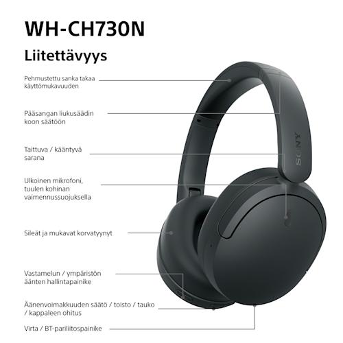 Sony WH-CH730N -langattomat ANC-kuulokkeet
