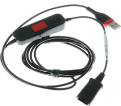 Insmat USB-A - QD -kaapeli Skype Business 150cm