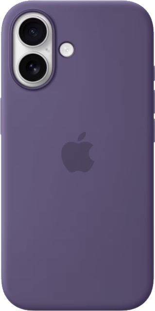 Apple iPhone 17 Silicone Case -suojakuori MagSafella Usvanvioletti