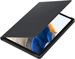 Samsung Galaxy Tab A8 Book Cover -suojakotelo tummanharmaa