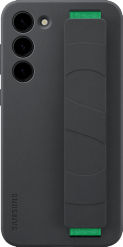 Samsung Galaxy S23+ -suojakuori Silicone Grip Cover Musta
