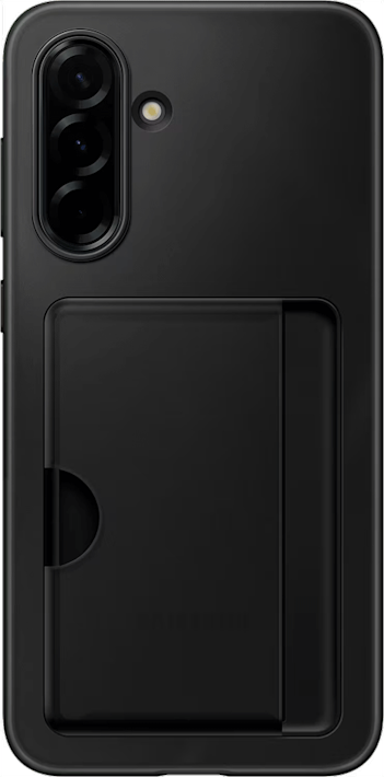Samsung Galaxy A36 -suojakuori Card Slot Case Musta