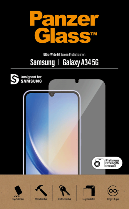 PanzerGlass Samsung Galaxy A34 5G -näytönsuojalasi