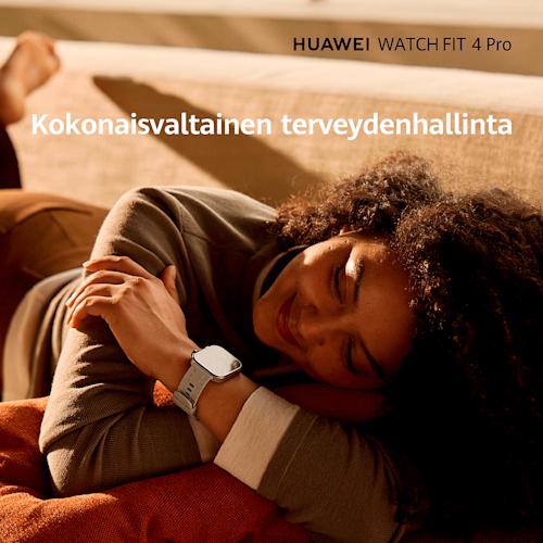 Huawei Watch Fit 4 Pro Vihreä nylonranneke