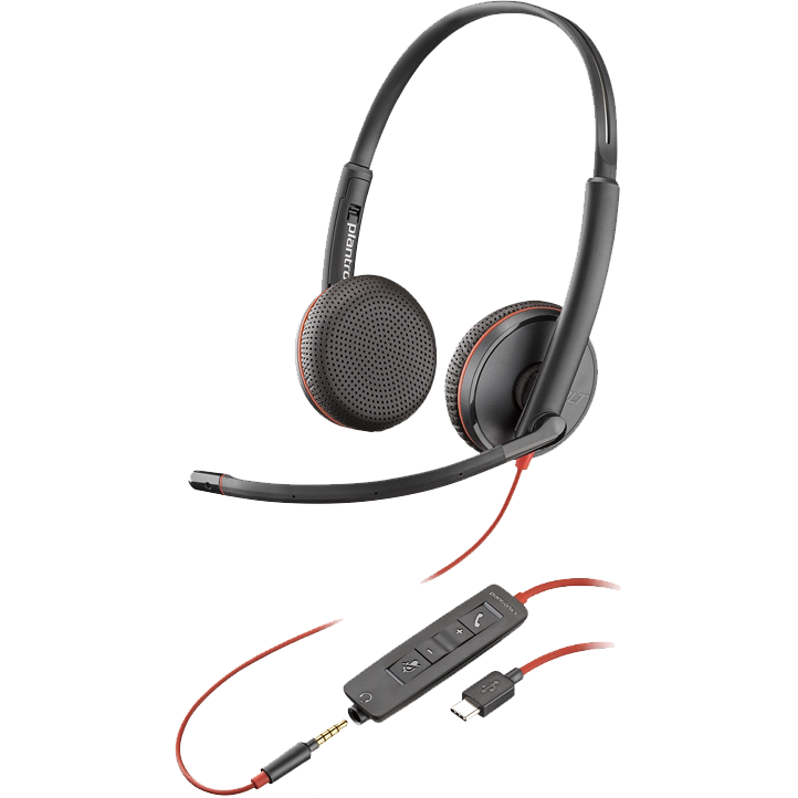 Plantronics Blackwire C3225-kuulokkeet (USB-C)