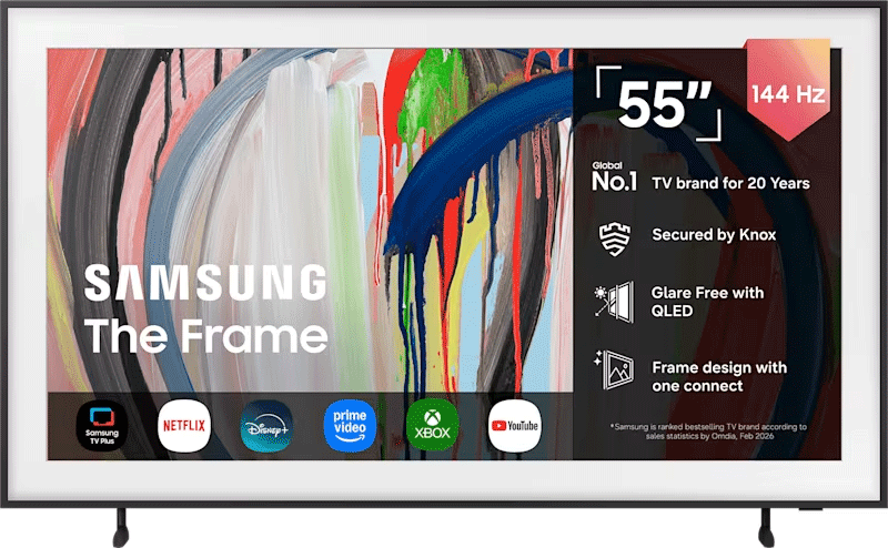 Samsung The Frame 55 tuumainen 4K Vision AI Smart TV (2026)