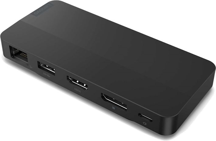 Lenovo USB-C Dual Display Travel Dock 100W -telakka