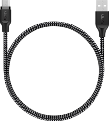 Aukey USB 2.0 Micro-USB-kaapeli punottu nylon
