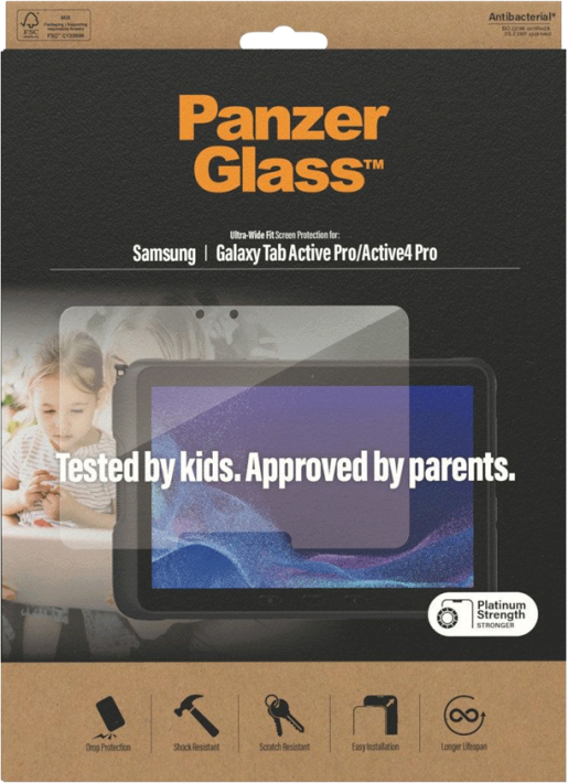 PanzerGlass Samsung Galaxy Tab Active Pro/Active4 Pro -näytönsuojalasi