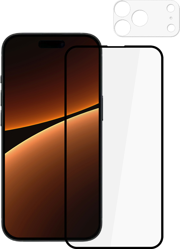Kaarna Apple iPhone 17 Pro Max -panssarilasi + kameralinssin suojalasi