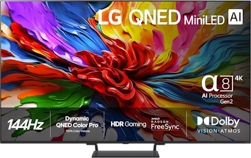 LG 85 tuumainen QNED93 MiniLED TV (2025)