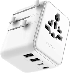 FIXED -matkalaturi USB-C/-A 70W EU/UK/USA/AUS