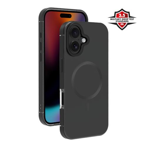 X2O MagMetal Suojakuori iPhone 17 Sarja Musta