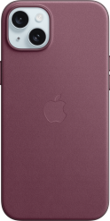 Apple iPhone 15 Plus FineWoven-kuori MagSafella mulperinpunainen