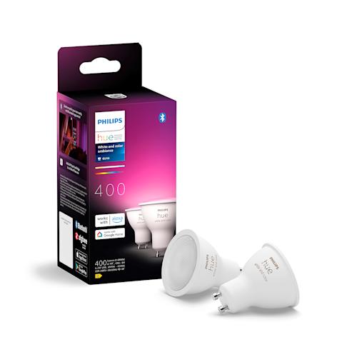 Philips Hue White and color Ambiance GU10 älykäs kohdelamppu 2 kpl