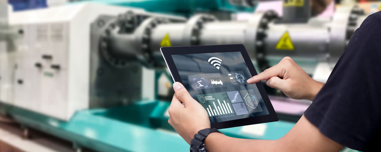 With M2M, you can monitor your company's devices over a mobile network