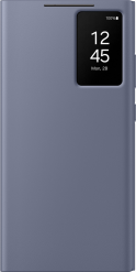 Samsung Galaxy S24 Ultra Smart View Wallet Case -suojakotelo Violetti