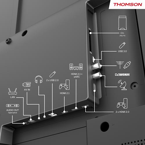 Thomson 50 tuumainen 50MG7C15 MiniLed UHD Google TV