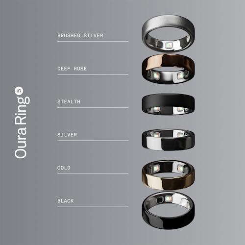 Oura Ring 5 Silver