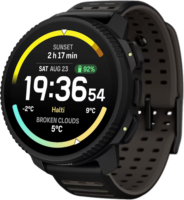 Suunto Vertical 2 -GPS-urheilukello Black