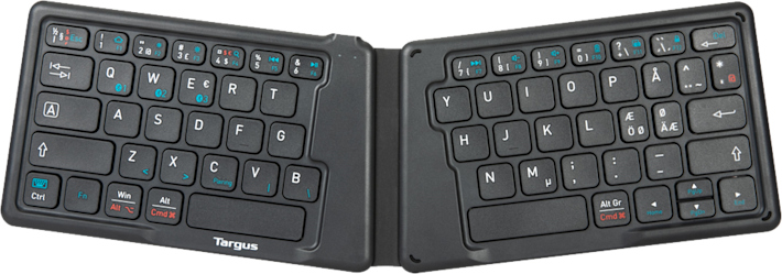 Targus Ergonomic Foldable -taitettava langaton näppäimistö