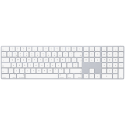 Apple Magic Keyboard numeronäppäimistöllä hopea