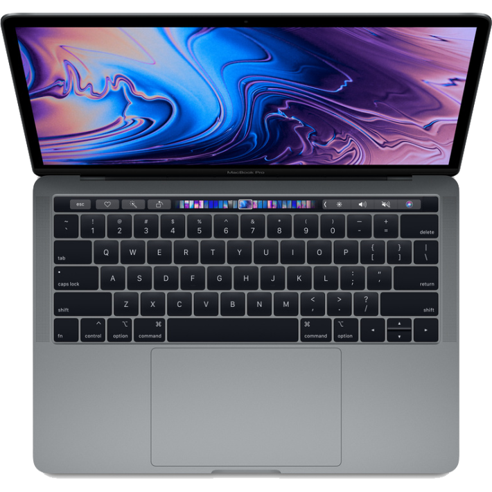 Apple MacBook Pro 13 Touch Bar (2019) i7/2,8GHz/16GB/512SSD tähtiharmaa