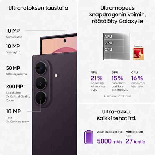 Samsung Galaxy Z Fold8 Ultra 5G 256 Gt