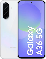 Samsung Galaxy A36 5G 128GB Valkoinen