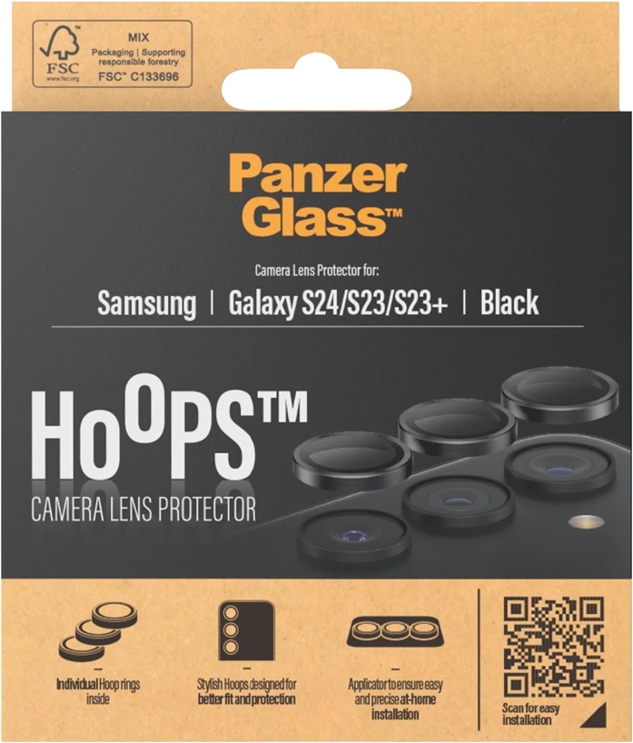 PanzerGlass Samsung Galaxy S24/S23/S23+ -kameran linssisuoja