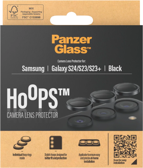 PanzerGlass Samsung Galaxy S24/S23/S23+ -kameran linssisuoja