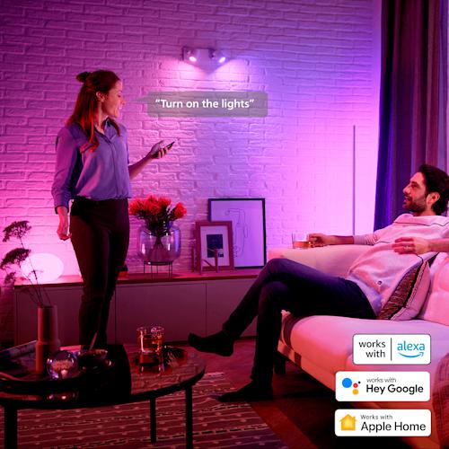 Philips Hue White and color Ambiance GU10 älykäs kohdelamppu 2 kpl