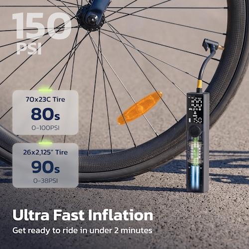 Woowind Ventus Ride elektroninen rengaspumppu