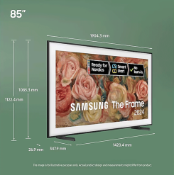 Samsung The Frame 85 tuumainen QLED 4K Smart TV