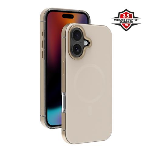 X2O MagMetal Suojakuori iPhone 17 Sarja Beige