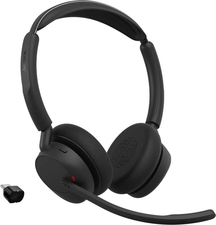 Jabra Evolve3 45 Link390C MS Stereo -langattomat kuulokkeet