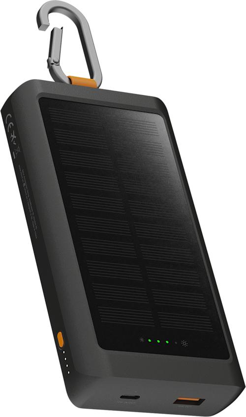 Xtorm 10 000 mAh USB-C + USB-A 15W varavirtalähde aurinkopaneelilla
