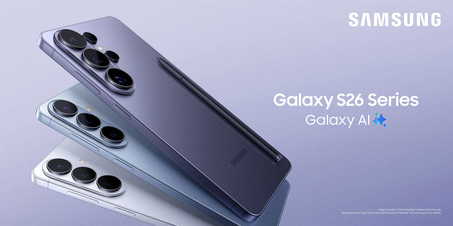 Samsung Galaxy Fold brand page hero