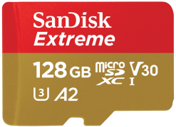 Sandisk Extreme microSDXC -muistikortti 128GB