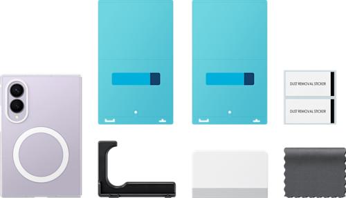 Samsung Galaxy Z Fold8 Clear Magnet Qi2 Case