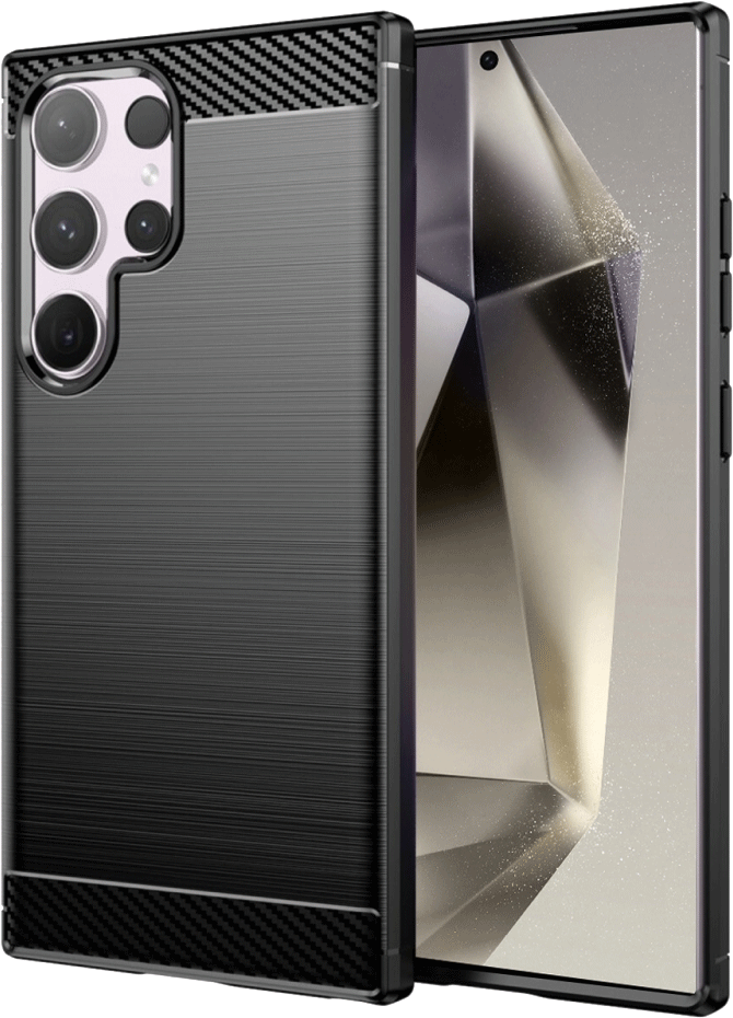 Insmat Samsung Galaxy S24+ -takakuori Carbon