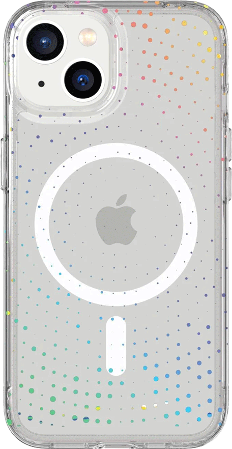 Tech21 Evo Sparkle MagSafe iPhone 14 Plus -suojakuori kirkas