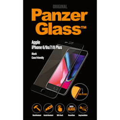 PanzerGlass Apple iPhone 6/6s/7/8 Plus -näytönsuojalasi musta