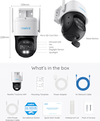 Reolink Trackmix WiFi 2x8MP PTZ -kamera