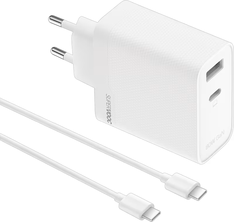 Realme SUPERVOOC 80W Dual Port GaN -laturi