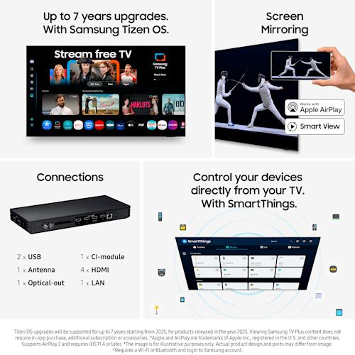 Samsung The Frame Pro 75 tuumainen Neo QLED Mini LED TV (2025)